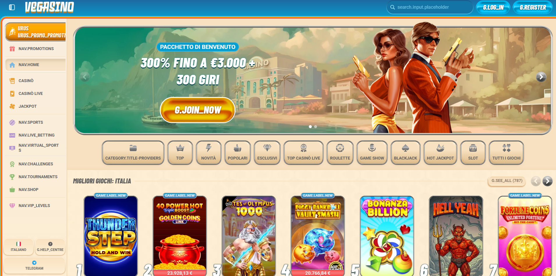 Vegasino Casino